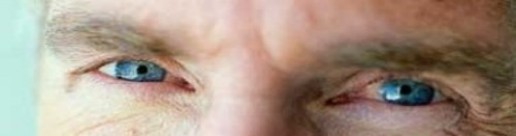 photo of man's eyes